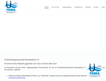 Tablet Screenshot of fgma.de
